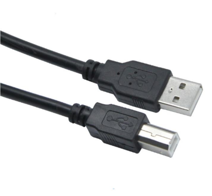 Flexible Machine USB A to B Extension Cable with Screw Lock 