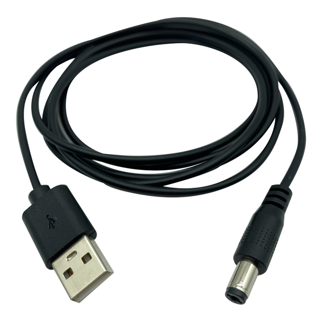 DC Extension Cable 5.5x2.1mm to USB A Male Jack Plug Cable 