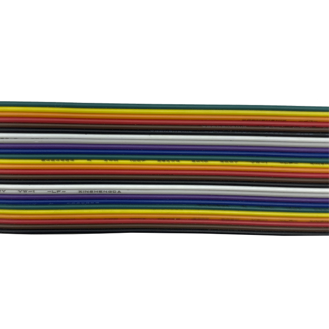 Flat Ribbon Cable Custom PVC Insulated Flexible Flat Cable 