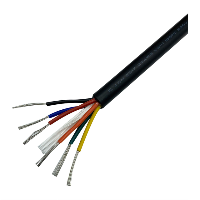 UL2517 105℃ 300V PVC Sheath Power Supply Cable Tinned Copper 