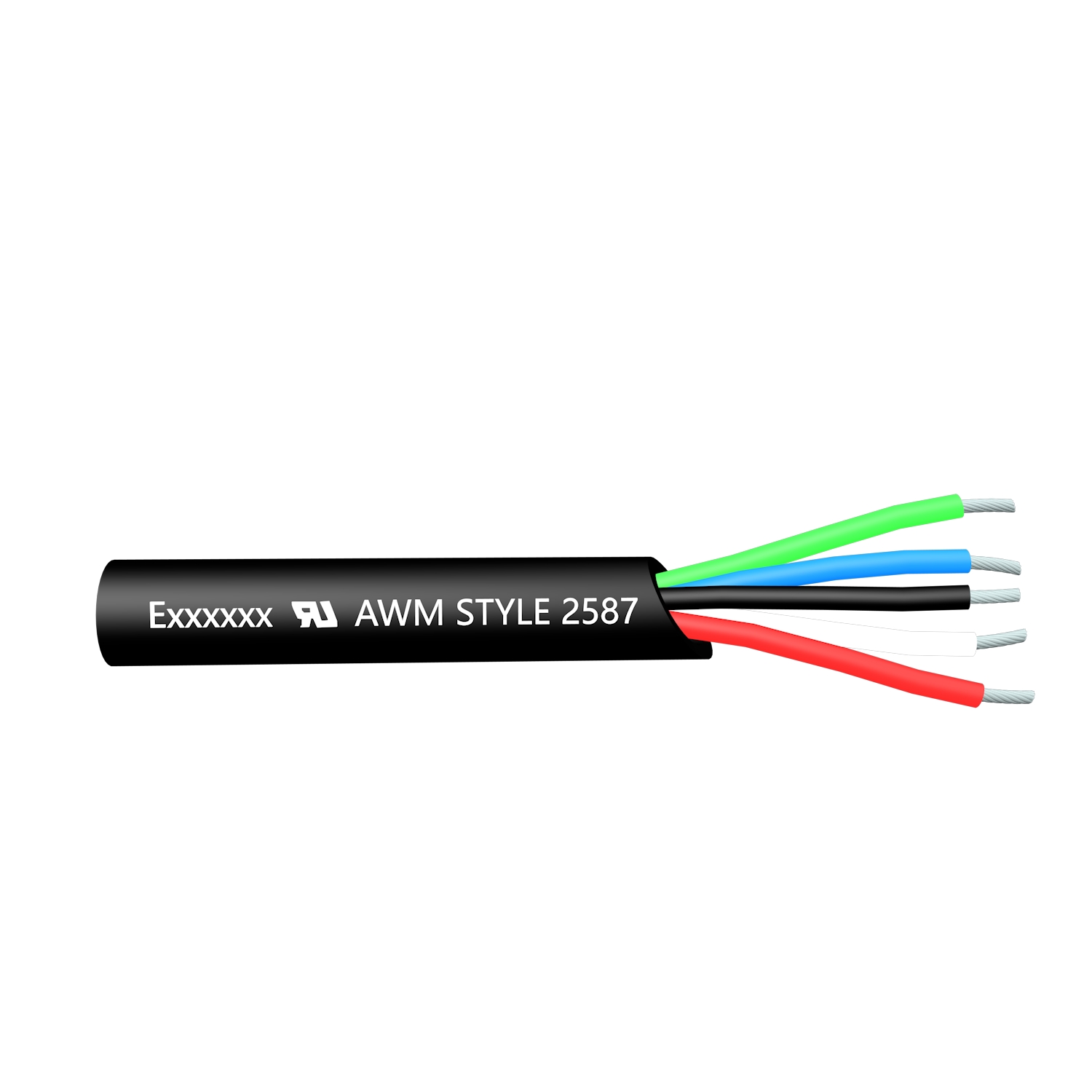 UL2587 PVC Control Cable Flexible Cold, Oil And UV Resistant